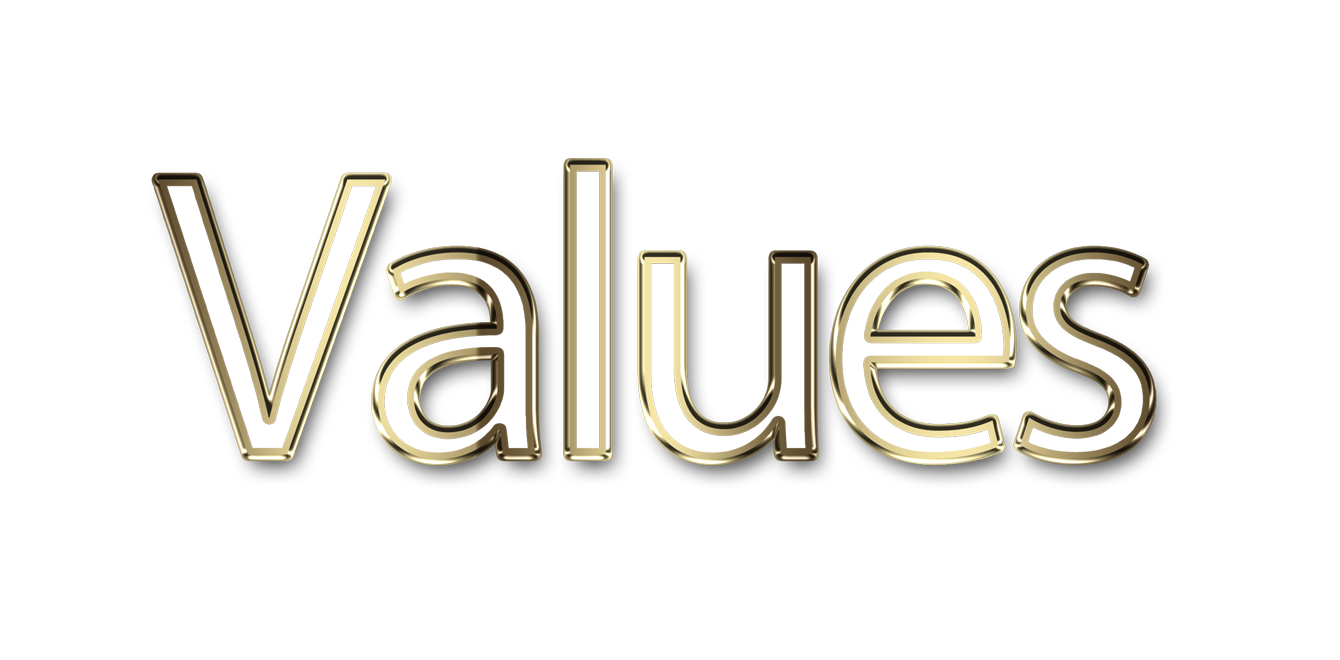 Values png, word Values png, Values word png, Values text png, Values letters png, Values word art typography PNG images, transparent png